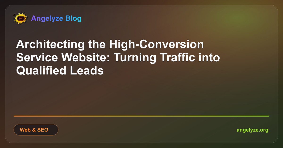 Modern visual representation of structured B2B landing pages showing user flow and conversion paths