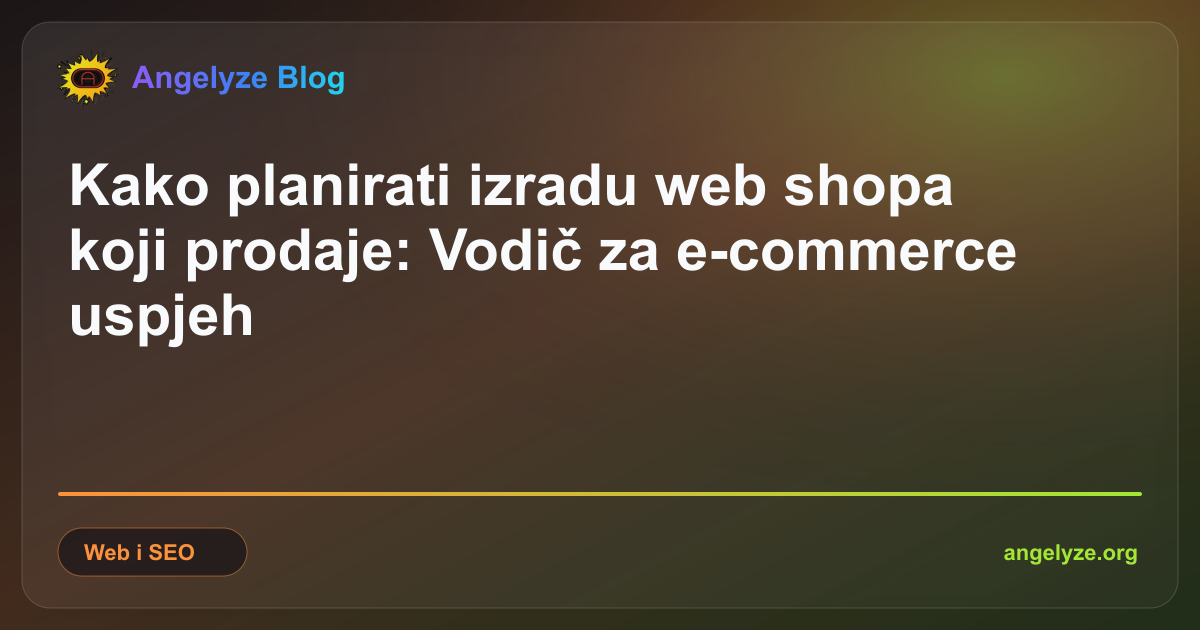 Suvremeno sučelje web shopa prikazano na laptopu i pametnom telefonu, ilustrirajući brzu i sigurnu kupnju.