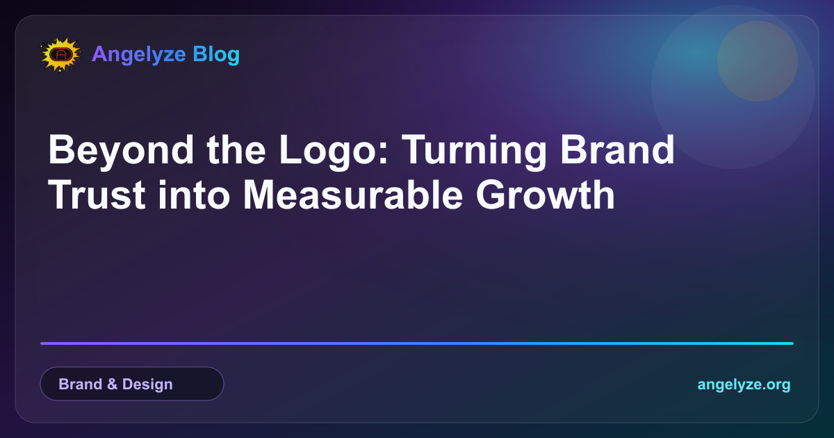 Modern, clean professional branding aesthetic on digital and print surfaces
