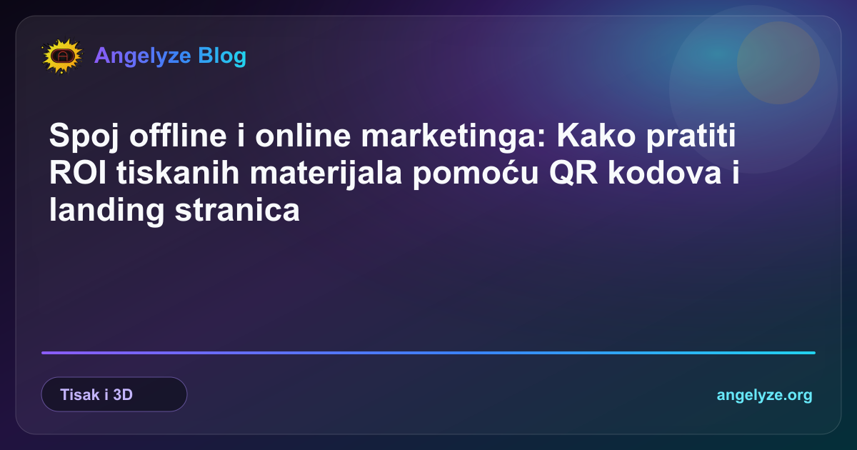 Premium tiskani katalozi i brošure s dinamičkim QR kodom koji vodi na prilagođenu landing stranicu na mobilnom uređaju