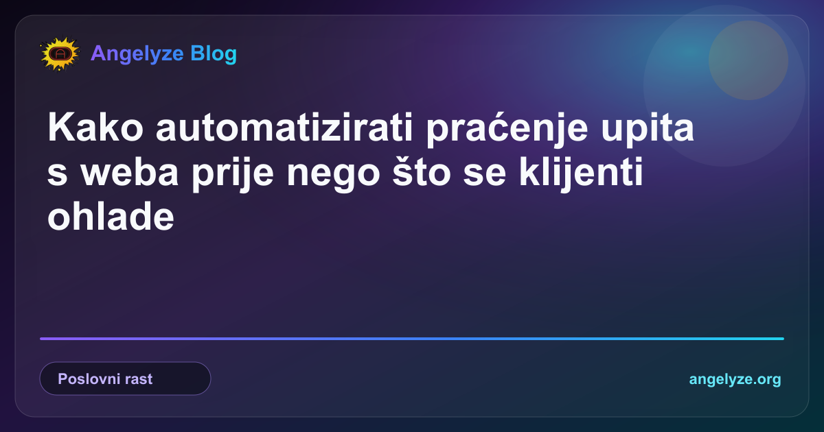 Suvremeno uredsko okruženje s prikazom automatizacije prodajnih procesa na zaslonu i brzim odgovorima na upite klijenata