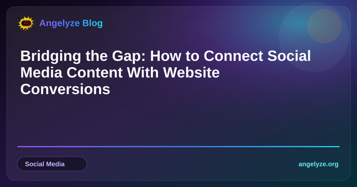Social media content strategy connecting directly to digital marketing website conversions and lead capture dashboards.