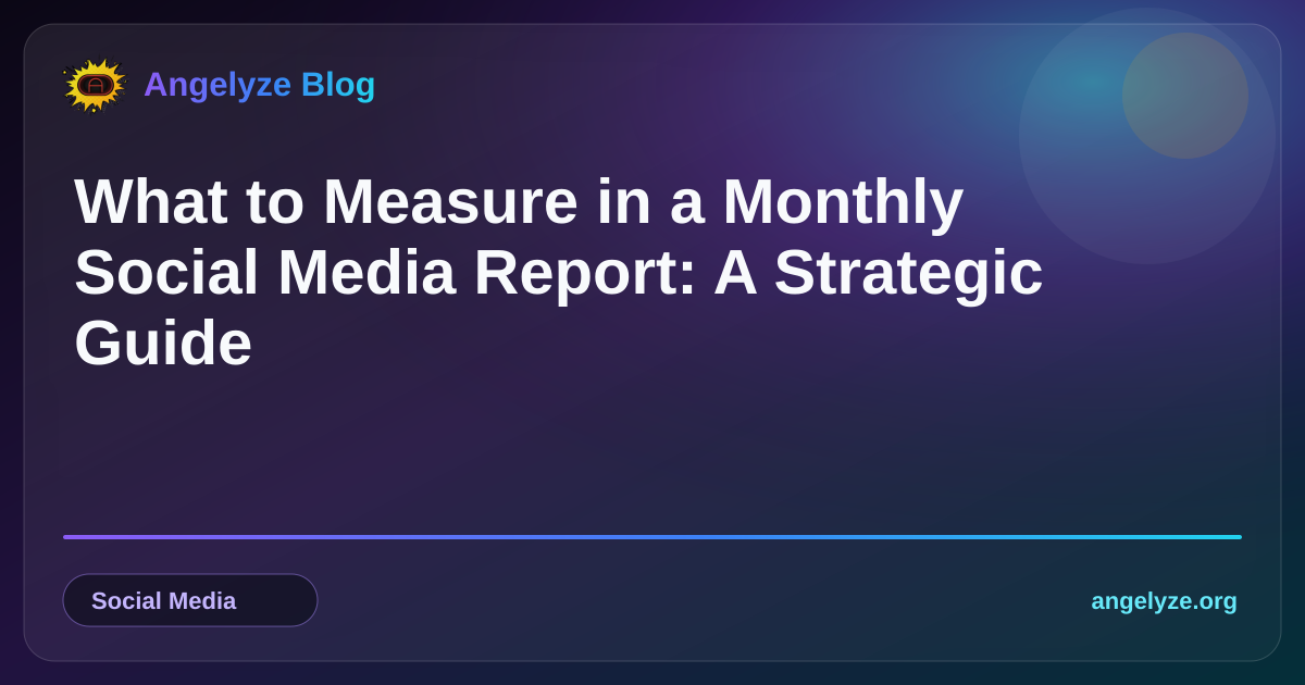 A modern digital agency dashboard displaying cross-platform analytics for a monthly social media performance review.