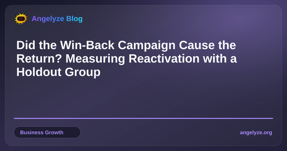 CRM dashboard analytics and data charts illustrating win-back campaign customer reactivation metrics